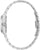 Bulova Reloj de Mujer Acero Inoxidable, vista lateral con corona atornillada y brazalete de eslabones