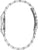 Bulova Reloj de Mujer, vista lateral con caja de acero pulido y brazalete de eslabones