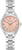 Reloj Bulova para mujer con esfera de nácar, índices de diamantes y brazalete de metal