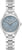 Reloj Bulova para mujer: esfera gris azulada, índices con diamantes, pulsera de acero inoxidable