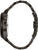 Bulova reloj de hombre con correa de acero inoxidable oscura, vista lateral