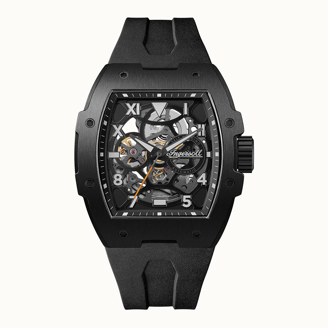 Ingersoll The Play I15302 Herrenuhr • Automatikwerk • Skelett-Zifferblatt