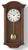 AMS Klassik 990/1 Wanduhr Nussbaum • Westminster & BimBam Schlagwerk • Quarz-Pendelwerk