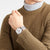 Mondaine Simply Elegant A638.30350.16SBZ Herren Armbanduhr Silber • Saphirglas • Swiss Made, Bild 2