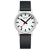 Mondaine Classic A660.30314.11SBBV Damen Armbanduhr Schwarz • Veganes Traubenlederarmband • Swiss Made