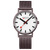 Mondaine Classic A660.30360.1BSBZ Herrenuhr Braun • Mineralglas mit BackLight • Swiss Made