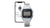 Casio Vintage ABL-100WE-2AEF Armbanduhr mit silbernem Metallband und Smartphone-Ansicht