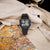 Casio Herrenuhr mit schwarzem Kunststoffgehäuse und digitalem Display