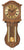 AMS Heimuhr H248/4 Wanduhr Braun • Mechanisches 8-Tage-Werk • Bim-Bam-Schlagwerk mit Pendel