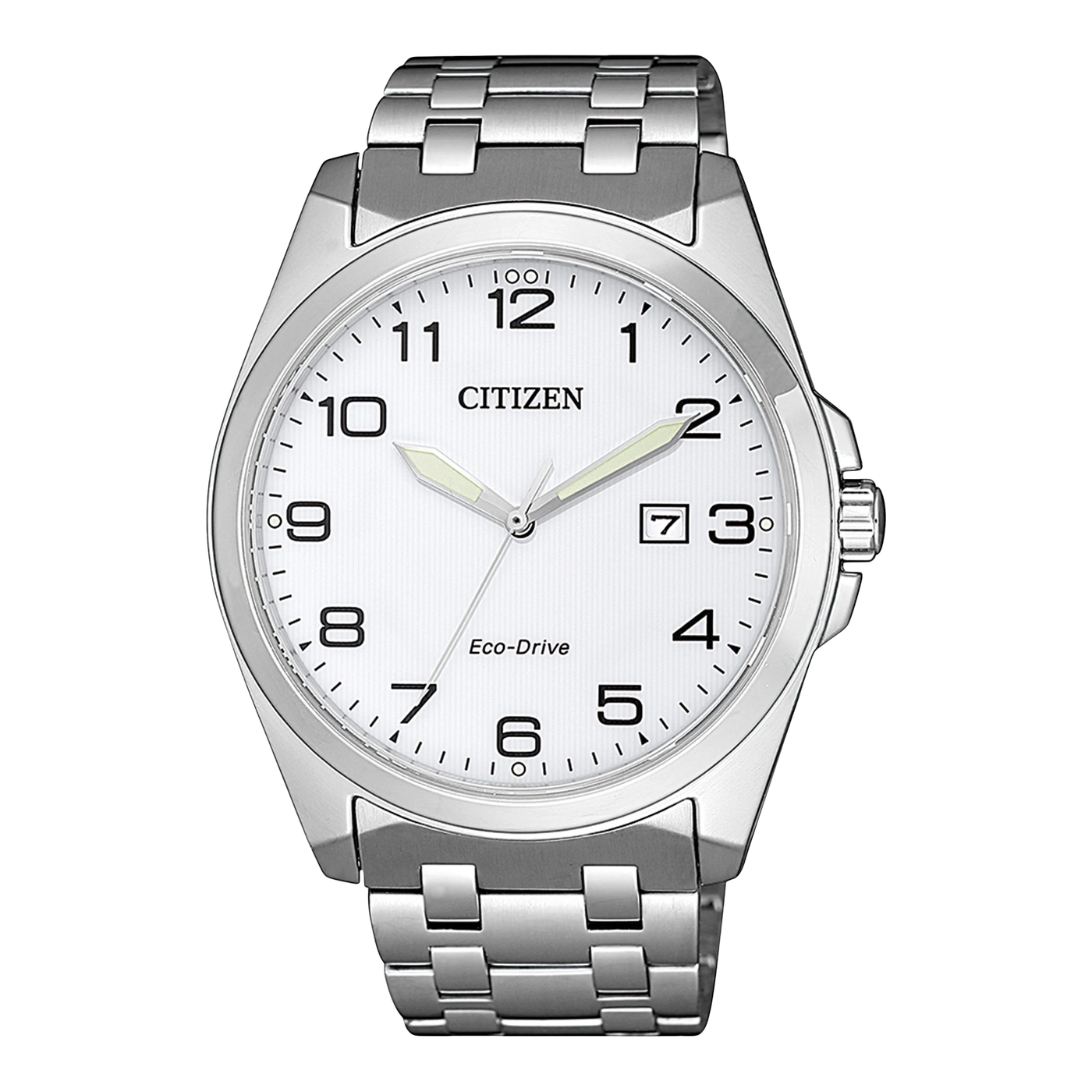 Citizen BM7108-81A Eco-Drive Sports Herrenuhr Weiß • Saphirglas • Eco-Drive Solarwerk