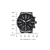 Reloj Citizen para hombre, cronógrafo, esfera negra con marcadores de minutos árabes