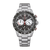 Reloj Citizen Eco-Drive para hombre con correa de acero inoxidable, esfera negra y cronógrafo