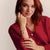 Colgante de charm para pulsera, plateado con perla, motivo Snoopy/Woodstock