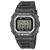 Schwarze Casio G-Shock Digitaluhr mit großem Display und geriffelter Schutzlünette