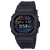 Casio G‑SHOCK Digitaluhr mit Regenbogen-LED-Anzeige, schwarzes Gehäuse (10:58:30)