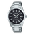 Casio Edifice Herrenuhr: Edelstahlgehäuse, schwarzes Zifferblatt mit Datumsfenster 5
