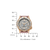 Citizen Promaster Reloj de Mujer: esfera gris claro, correa rosa, bisel en tono oro rosa