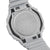Casio G-Shock GA-2100 Rückseite, silbernes Gehäuse mit Core-Guard Prägung