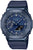 G-Shock Reloj para hombre con caja octogonal azul y correa de caucho