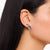 alt
Collar de plata de ley 925 con baño de oro amarillo de 18 quilates, con un colgante de corazón con circonita cúbica blanca.