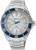 Seiko Prospex Speedtimer Solar Chronograph Herrenuhr mit schwarzem Zifferblatt und Lederarmband