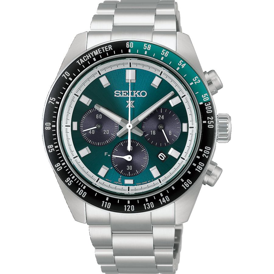 Seiko Prospex HBJ003P1 Reloj de Hombre • Cronógrafo Solar • Bisel Taquímetro