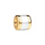 Colgante de acero inoxidable de Bering Jewelry, dorado/plateado, forma cilíndrica