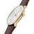 Mondaine Doppio MLE.33110.LGV Damenuhr Braun • Saphirglas • Swiss Made Quarzwerk, Bild 7