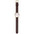 Mondaine Doppio MLE.33110.LGV Damenuhr Braun • Saphirglas • Swiss Made Quarzwerk, Bild 9
