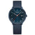 Mondaine Doppio MLE.41240.LDV Herrenuhr Blau • Saphirglas mit Antireflexbeschichtung • Schweizer Quarzwerk