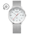 Mondaine Doppio Solar MLE.41910.SM Herrenuhr Silber • Saphirglas • Solaruhrwerk