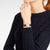 Mondaine evo2 MSE.26110.LBV Damenuhr Schwarz • Saphirglas • Veganes Traubenleder-Armband, Bild 2