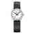 Mondaine evo2 MSE.30110.LBV Damenuhr Schwarz • Saphirglas • Veganes Traubenleder