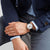 Mondaine evo2 MSE.40210.LBV Herrenuhr Schwarz • Saphirglas • Veganes Traubenlederarmband, Bild 2
