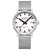 Mondaine evo2 MSE.40610.SM Herrenuhr Silber • Automatikwerk SW200-1 • Saphirglas