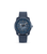 Police Protector PEWGA0049103 Herrenuhr Blau • Skelettiertes Zifferblatt • Lederarmband