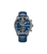 Police Reactor PEWGF0039202 Herrenuhr Blau • Multifunktions-Zifferblatt • Robustes Lederband
