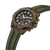 Police Electrical PEWGF0054502 Herrenuhr Stahl • Multifunktion • Khaki Lederarmband, Bild 2