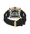 Police Disruptor I PEWGM0072003 Herrenuhr Gold • Ionenplattiertes Goldgehäuse • Schwarzes Silikonarmband, Bild 3