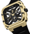 Police Disruptor I PEWGM0072003 Herrenuhr Gold • Ionenplattiertes Goldgehäuse • Schwarzes Silikonarmband, Bild 4