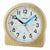 Seiko Alarm Light QHE210B Reloj Despertador Marrón • Mecanismo Sweep Silencioso • Luz Nocturna LED