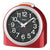 Seiko QHE211R Reloj Despertador Rojo • Cifras Árabes • Repetición de Alarma con Luz