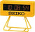 Seiko Victory Marathon QHL062Y Reloj Digital Amarillo • Pantalla LCD • Cronómetro y Temporizador Regresivo