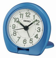 Seiko QHT018L Reloj de Viaje Azul • Visualización Analógica • Agujas LumiBrite
