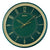 Seiko QXA834M Reloj de Pared Verde • Segundero Sweep Silencioso • Movimiento de Cuarzo