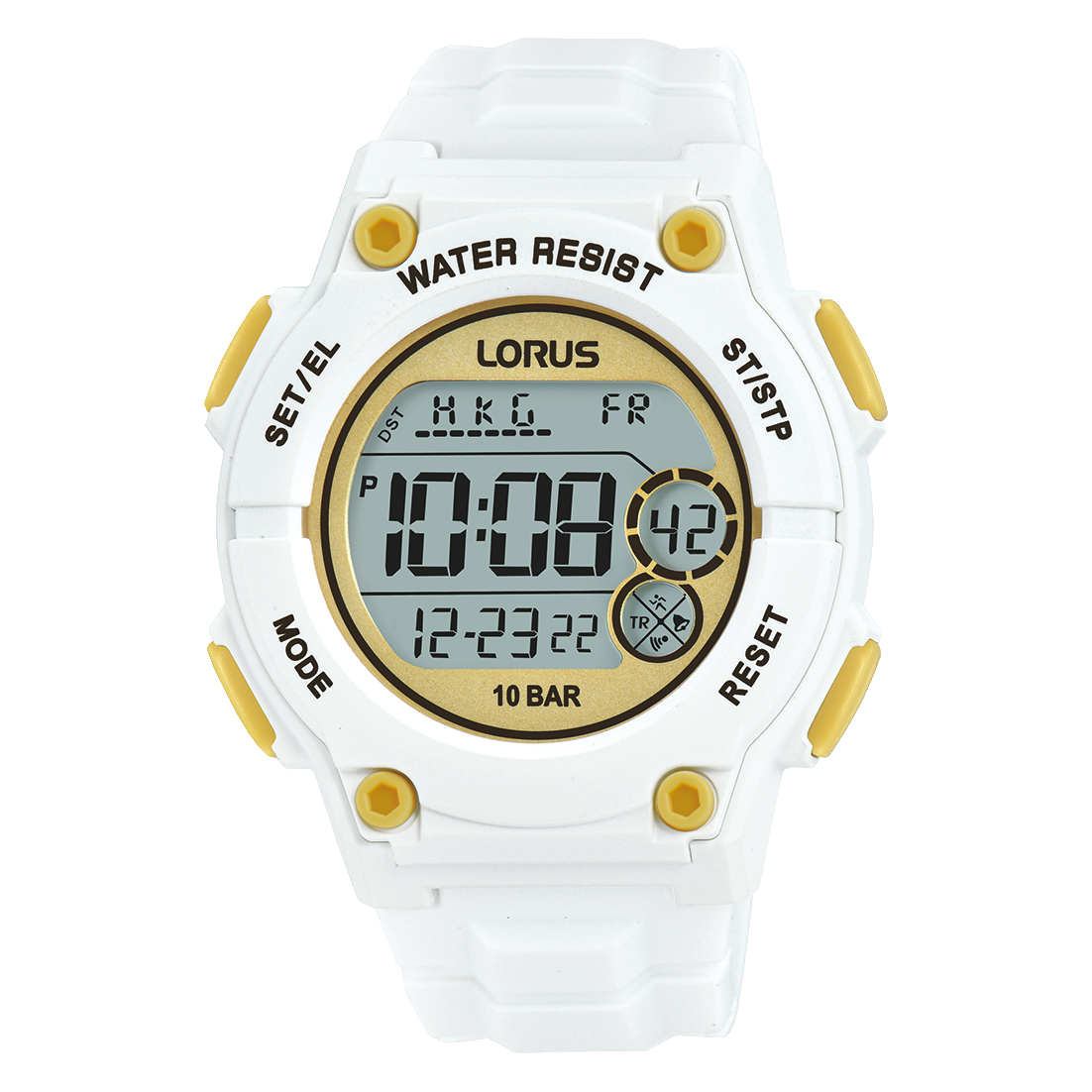 Lorus R2337PX9 Herrenuhr Digital Chronograph • EL-Beleuchtung • 10 BAR Wasserdicht
