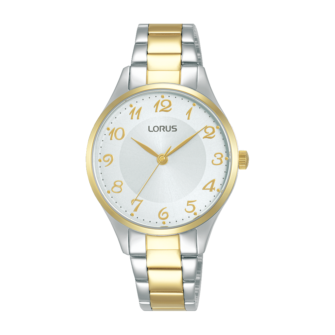 Lorus RG270VX9 Damenuhr Weiß • Mineralglas • Edelstahlarmband
