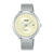 Lorus RG809DX9 Damenuhr Creme • Mineralglas • Edelstahl-Mesharmband