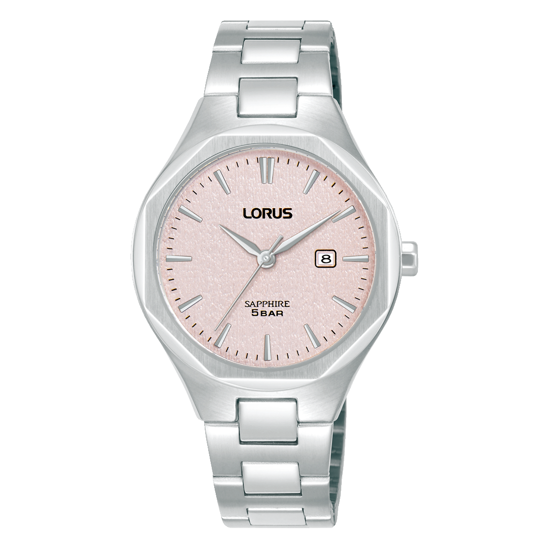 Lorus Classic RH749BX9 Damen Armbanduhr • Saphirglas • Edelstahlarmband