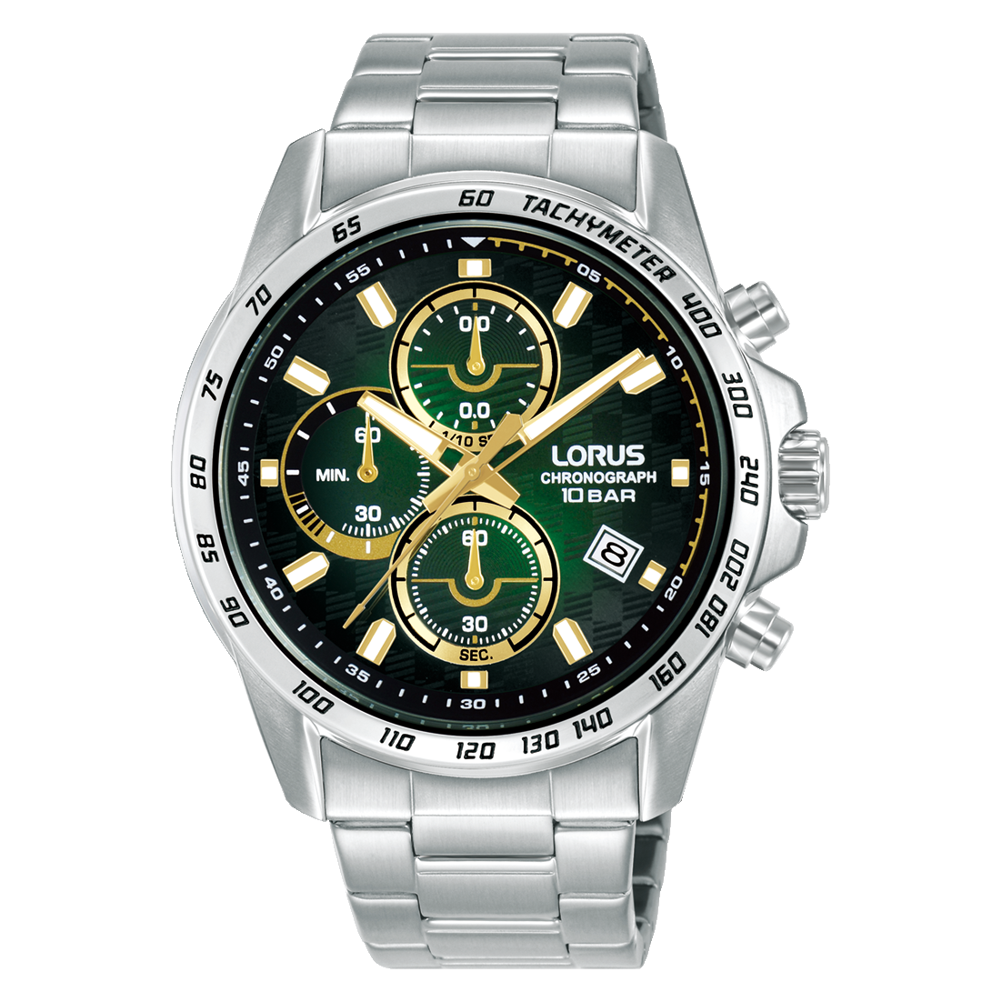 Lorus Sport RM309KX9 Herrenuhr • Chronograph 1/10 Sek. • Mineralglas